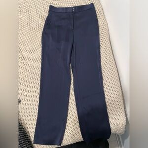 Aritzia silk trousers